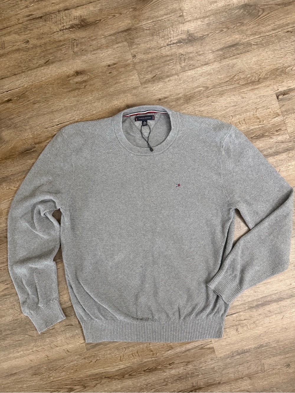 Tommy Hilfiger • Textured Knit Crewneck Sweater